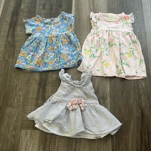 Baby Girl Dress Trio